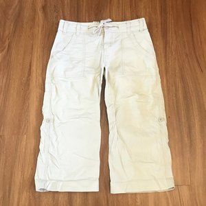 Roxy Khaki Capri Shorts